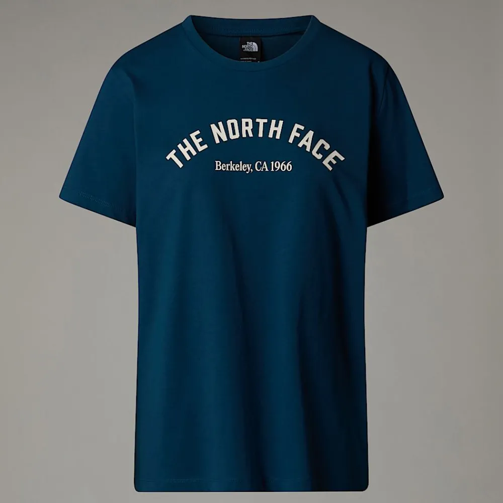 Mujer The North Face T-Shirts<Camiseta Con Estampado Gráfico Varsity Para Mujer