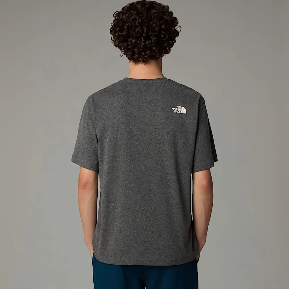 Hombre The North Face Camisetas Y Camisas<Camiseta Con Estampado Gráfico Varsity Para Hombre