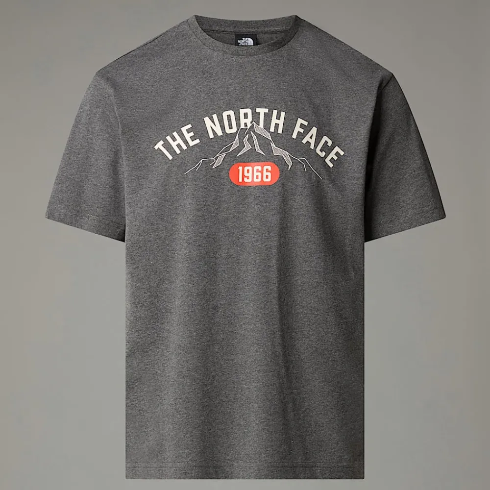 Hombre The North Face Camisetas Y Camisas<Camiseta Con Estampado Gráfico Varsity Para Hombre