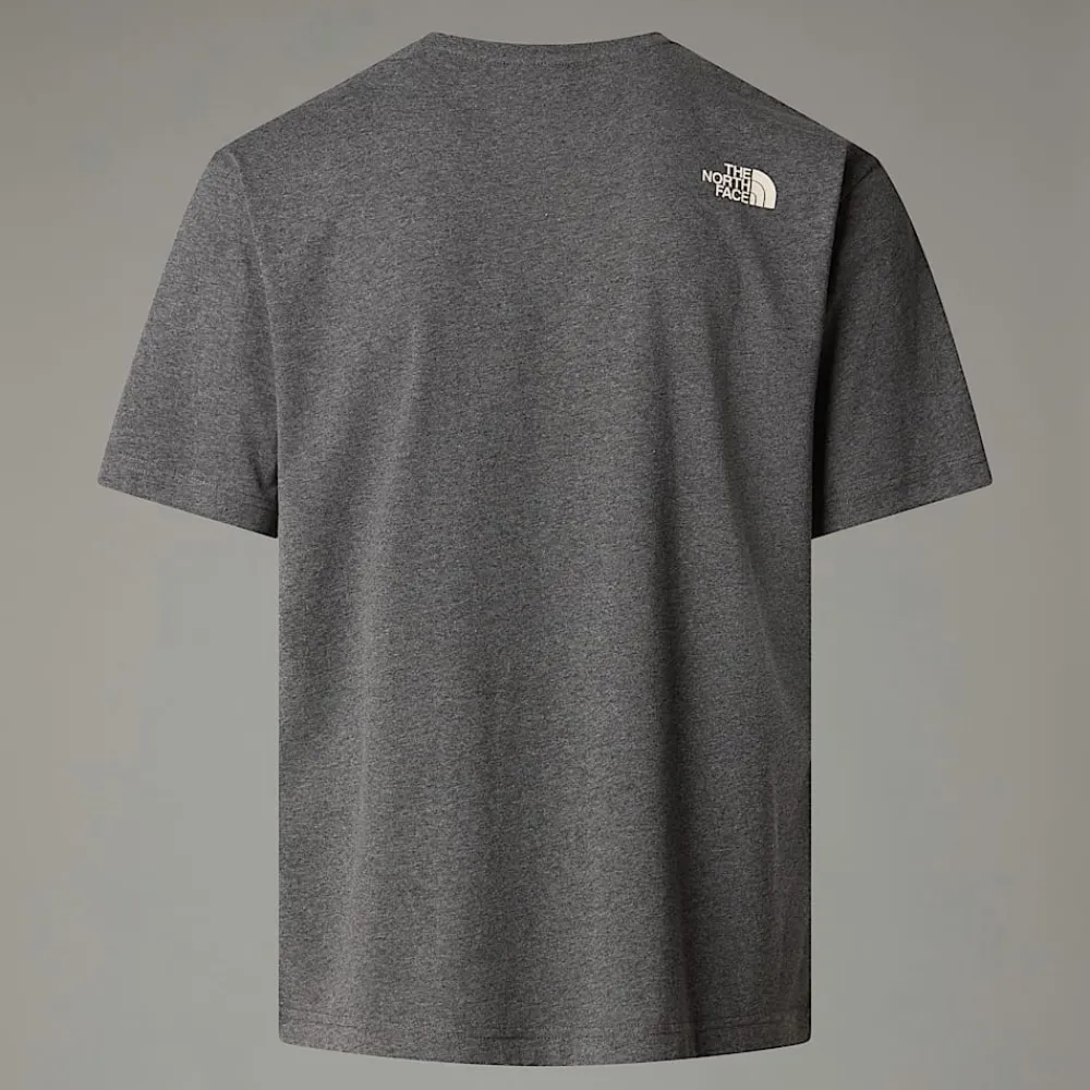 Hombre The North Face Camisetas Y Camisas<Camiseta Con Estampado Gráfico Varsity Para Hombre
