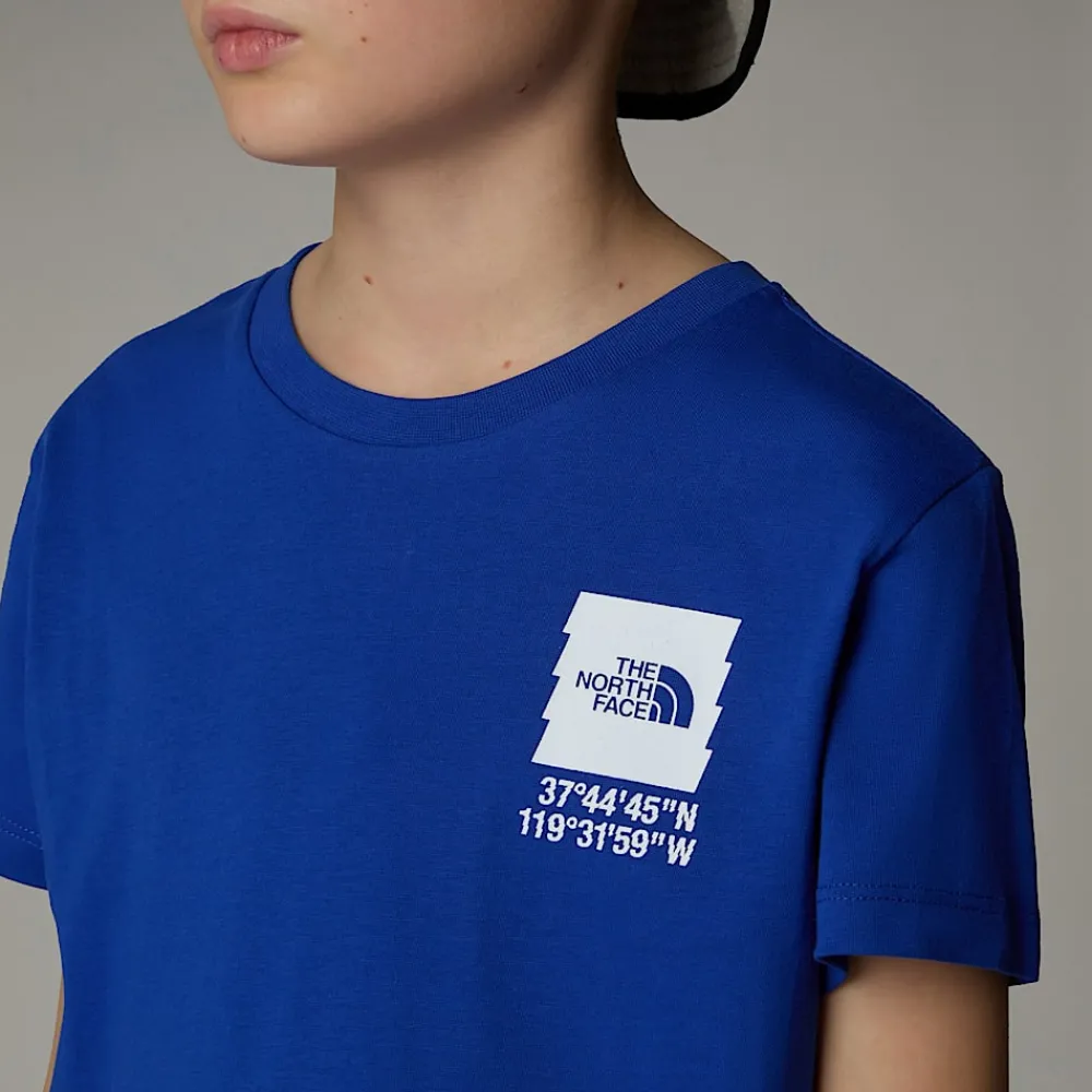 Niños The North Face Camisetas<Camiseta Con Estampado Gráfico Coordinates Para Niño