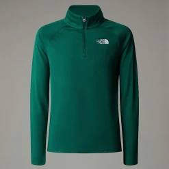 Niños The North Face Forros Polares & Sudaderas<Camiseta De Manga Larga Con Cremallera De 1/4 Never Stop Para Jóvenes