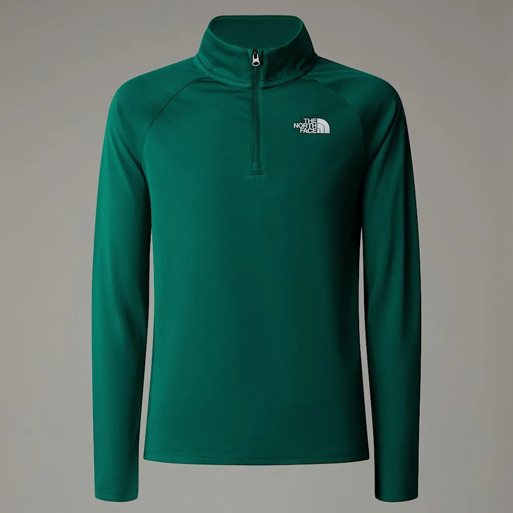 Niños The North Face Forros Polares & Sudaderas<Camiseta De Manga Larga Con Cremallera De 1/4 Never Stop Para Jóvenes