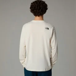 Hombre The North Face Camisetas Y Camisas<Camiseta De Manga Larga Con Estampado Gráfico Varsity Para Hombre