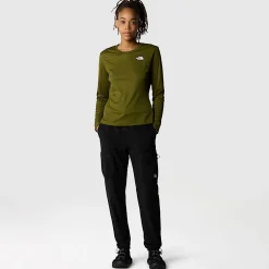 Mujer The North Face T-Shirts<Camiseta De Manga Larga Plegable LIGHTRANGE™ Para Mujer