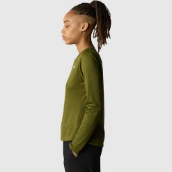 Mujer The North Face T-Shirts<Camiseta De Manga Larga Plegable LIGHTRANGE™ Para Mujer