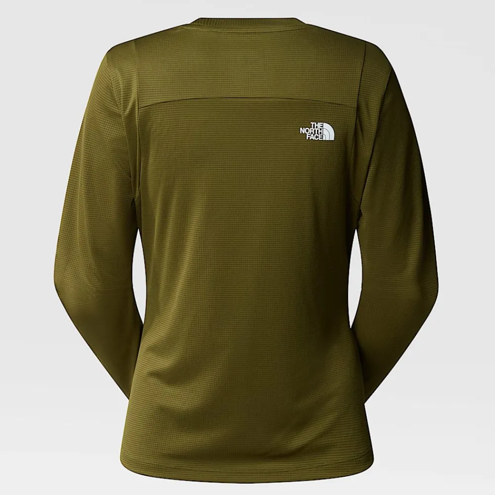 Mujer The North Face T-Shirts<Camiseta De Manga Larga Plegable LIGHTRANGE™ Para Mujer