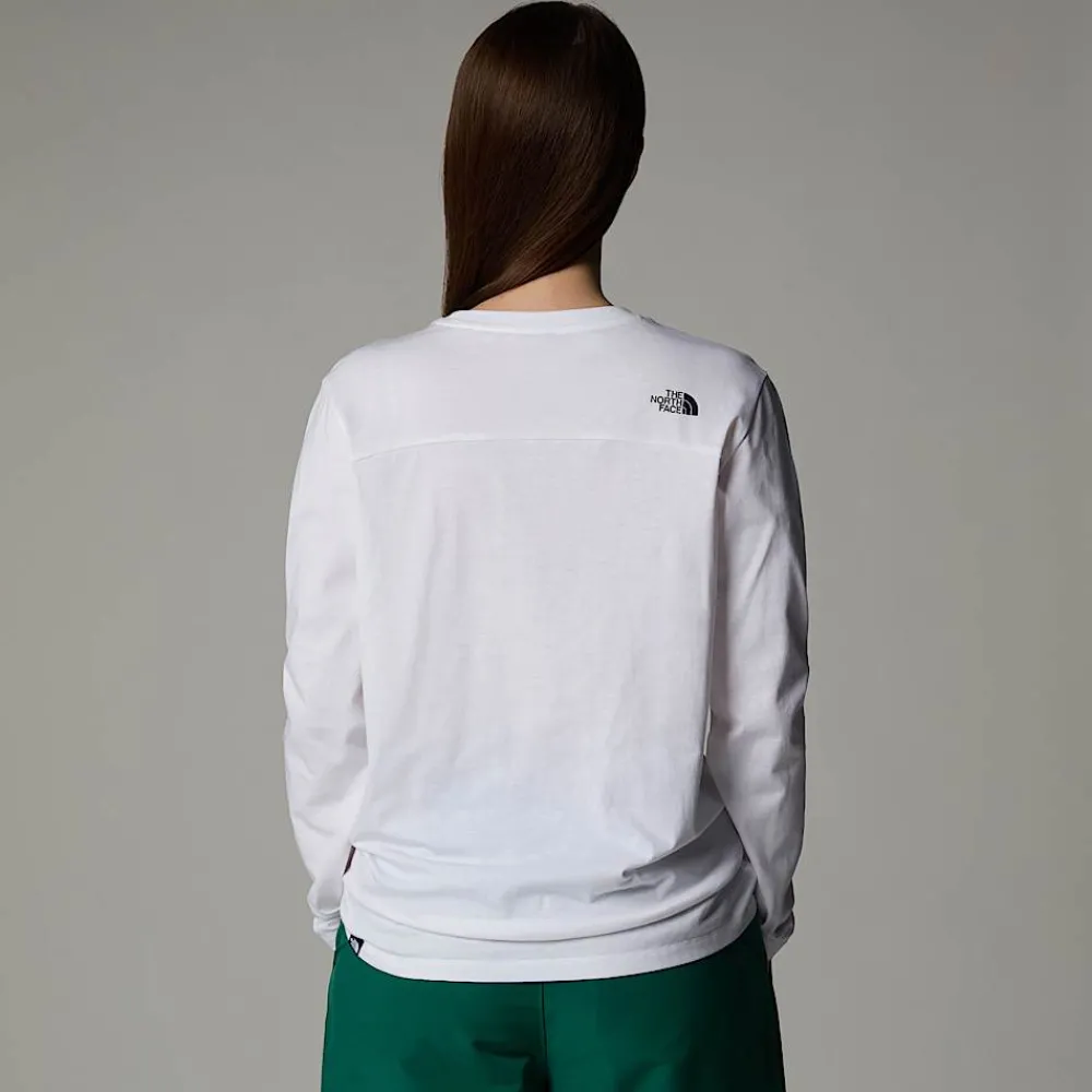 Mujer The North Face T-Shirts<Camiseta De Manga Larga Simple Dome Para Mujer
