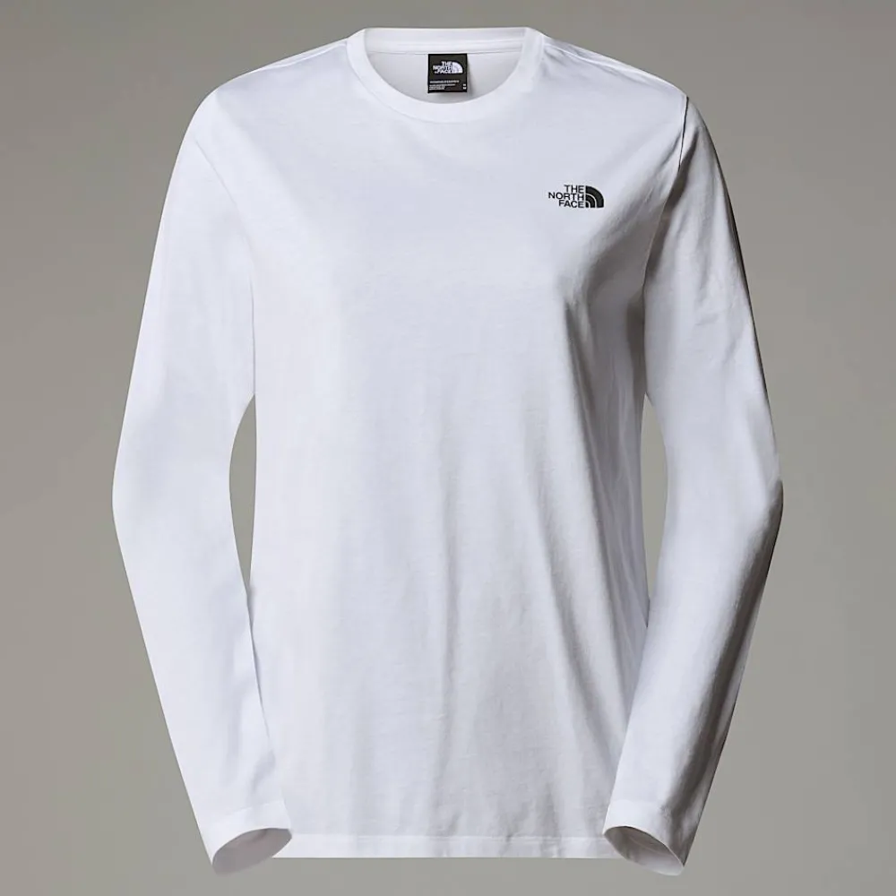 Mujer The North Face T-Shirts<Camiseta De Manga Larga Simple Dome Para Mujer