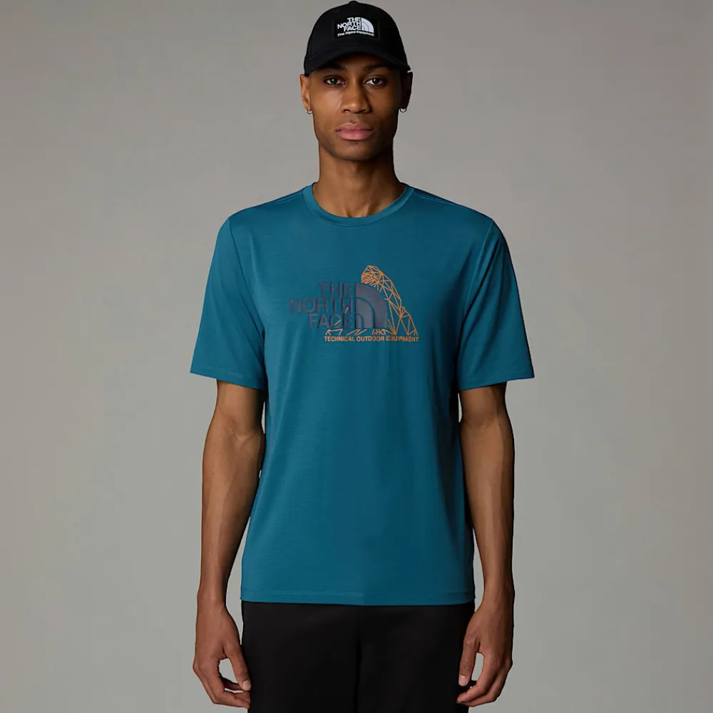 Hombre The North Face Camisetas Y Camisas<Camiseta Foundation Mountain Para Hombre