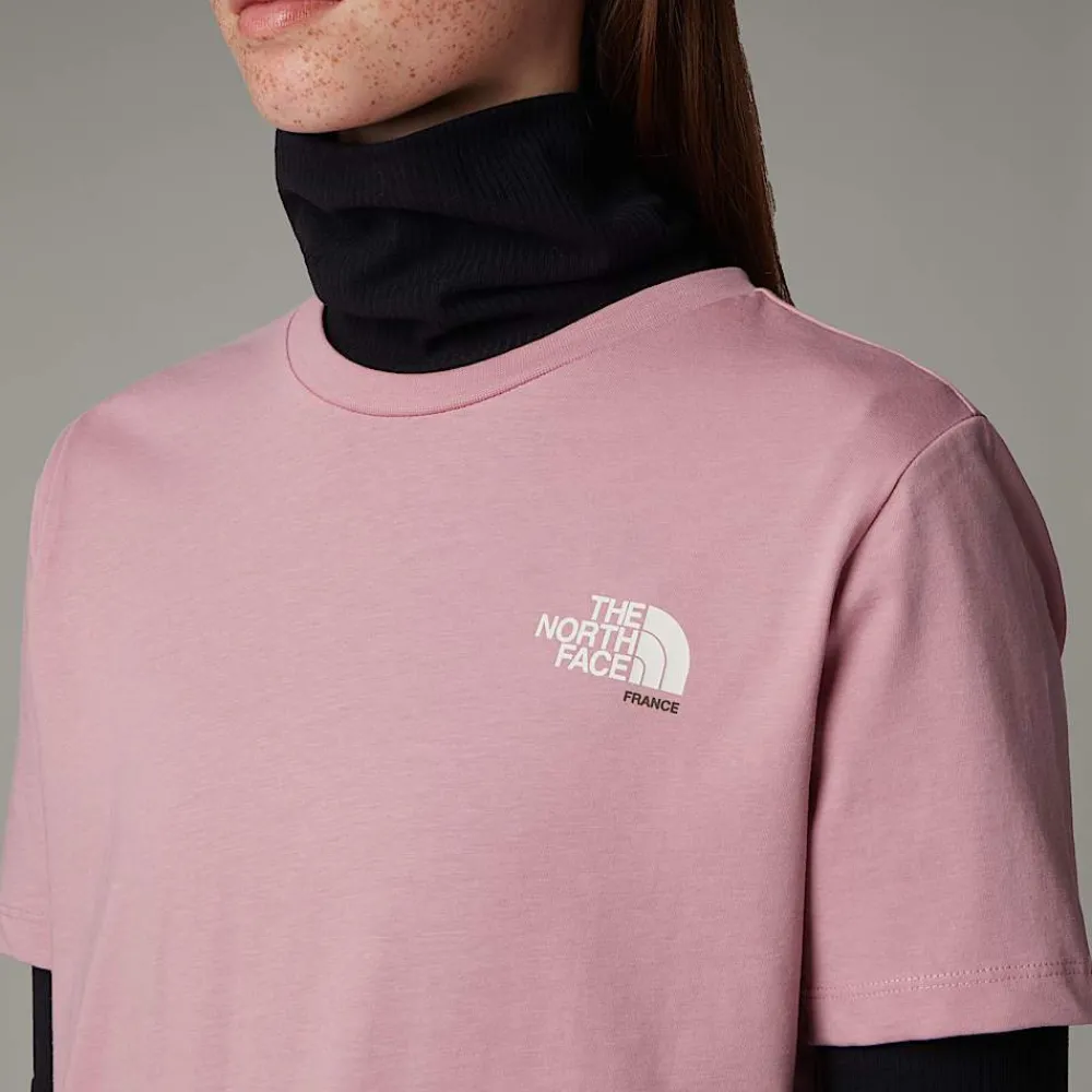 Mujer The North Face T-Shirts<Camiseta France Redbox Para Mujer