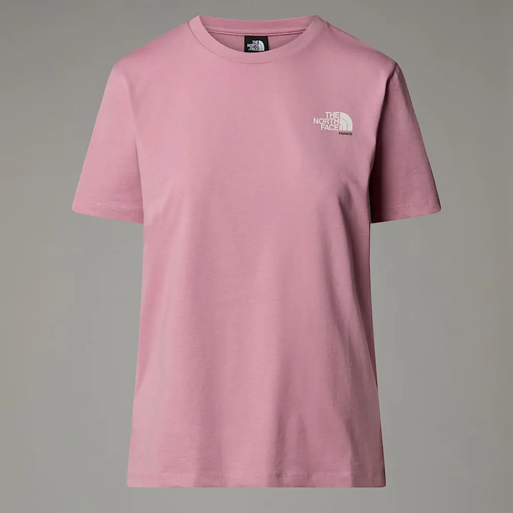 Mujer The North Face T-Shirts<Camiseta France Redbox Para Mujer