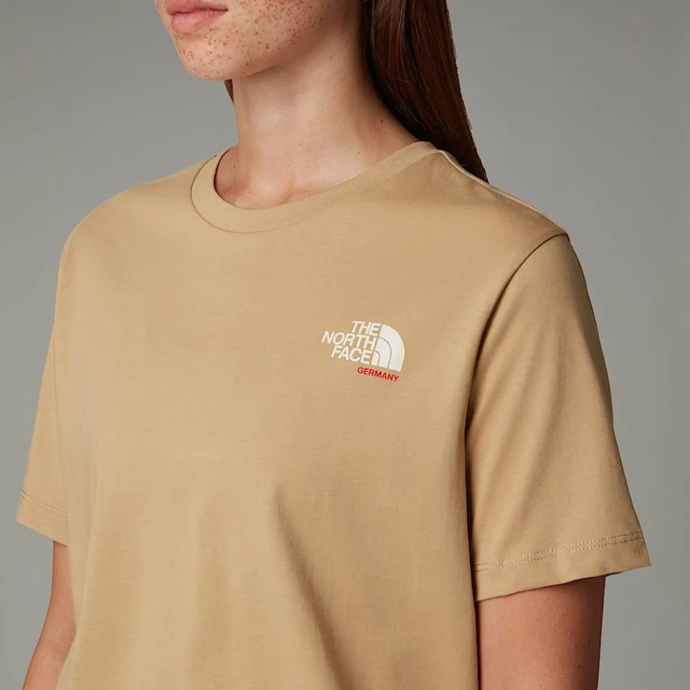 Mujer The North Face T-Shirts<Camiseta Germany Redbox Para Mujer