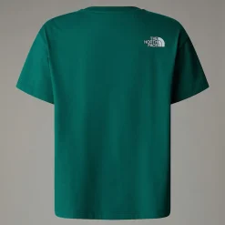 Niños The North Face Camisetas|Camisetas Y Sujetadores<Camiseta Holgada Con Estampado Gráfico Varsity Para Jóvenes