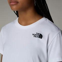 Niños The North Face Camisetas Y Sujetadores<Camiseta Holgada Con Estampado Gráfico Vertical Para Niña