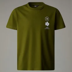 Niños The North Face Camisetas Y Sujetadores<Camiseta Holgada Con Estampado Gráfico Flower Para Niña