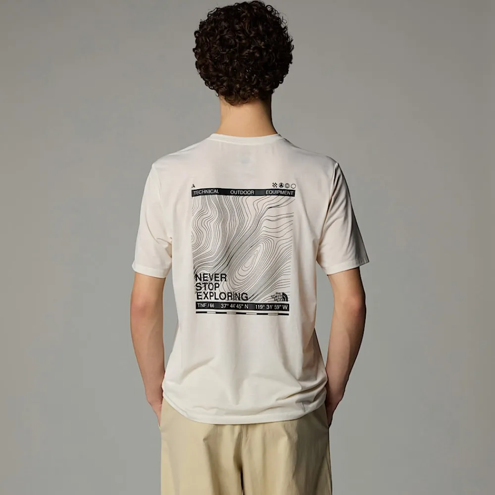 Hombre The North Face Camisetas Y Camisas<Camiseta Topographic Foundation Para Hombre