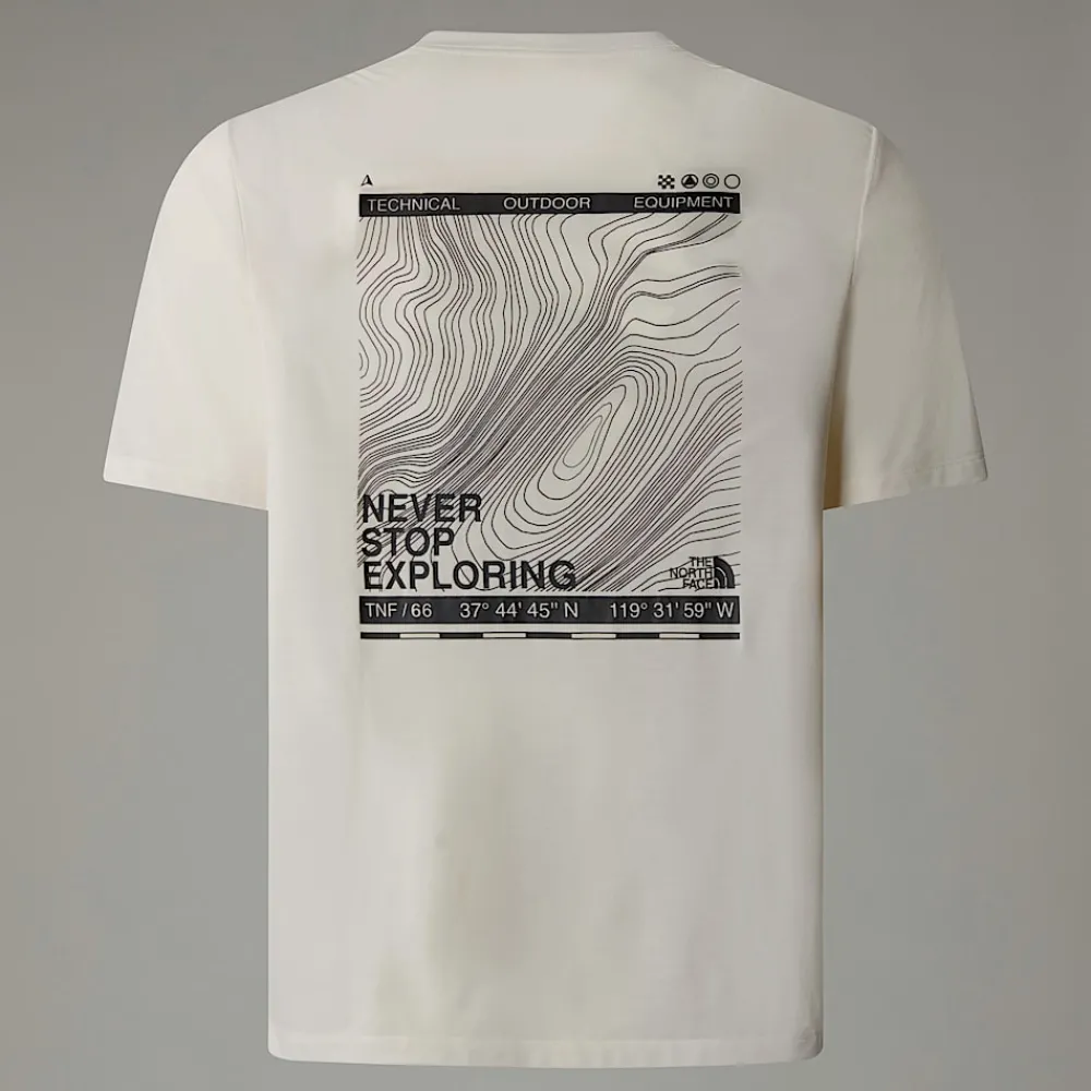 Hombre The North Face Camisetas Y Camisas<Camiseta Topographic Foundation Para Hombre