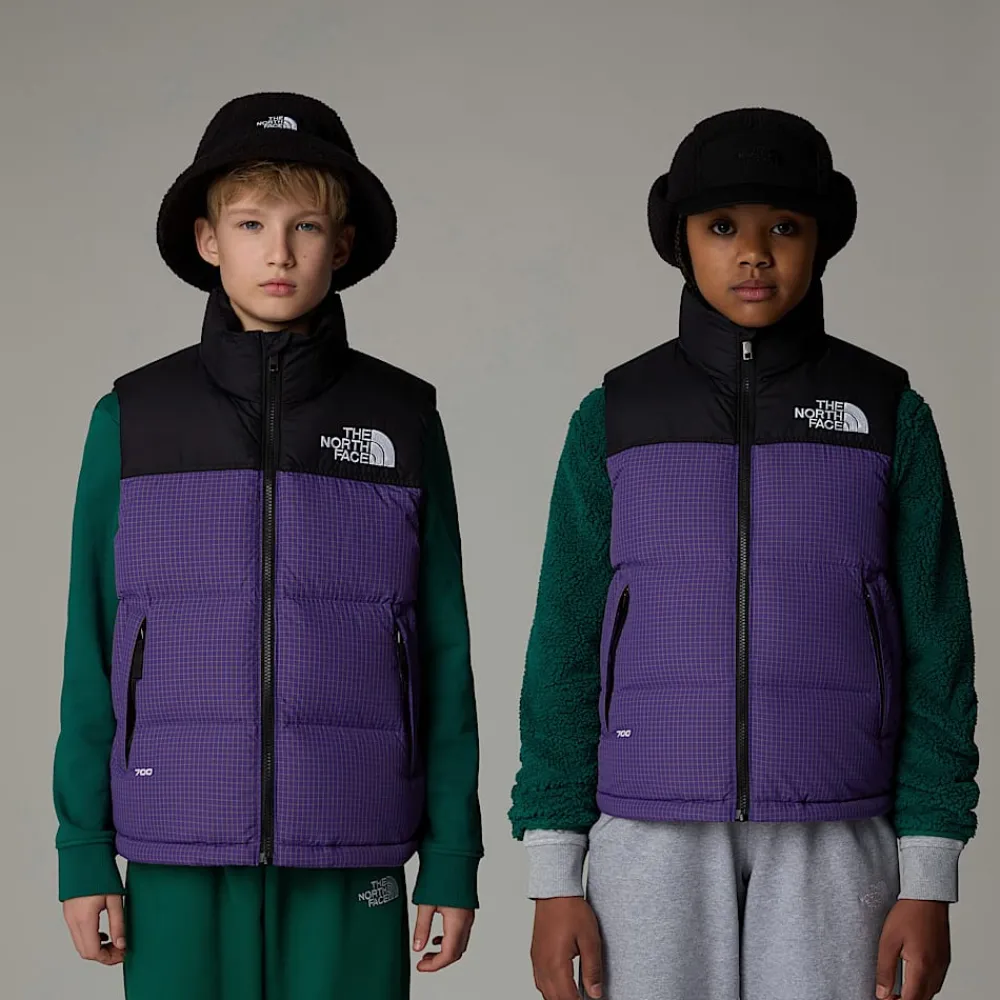 Niños The North Face Abrigos & Chaquetas|Abrigos & Chaquetas<Chaleco Nuptse Retro 1996 Para Jóvenes