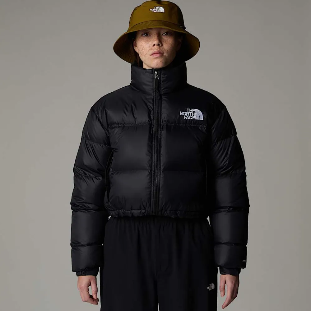 Mujer The North Face Chaquetas Nuptse & Chaquetas Acolchadas|Chaquetas De Plumón<Chaqueta Corta Nuptse Para Mujer