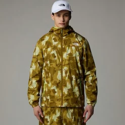 Hombre The North Face Cortavientos<Chaqueta Cortavientos Estampada Con Capucha Para Hombre