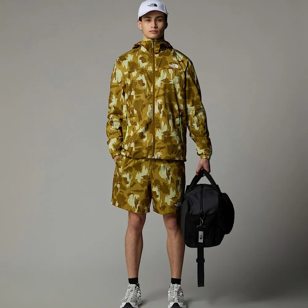 Hombre The North Face Cortavientos<Chaqueta Cortavientos Estampada Con Capucha Para Hombre