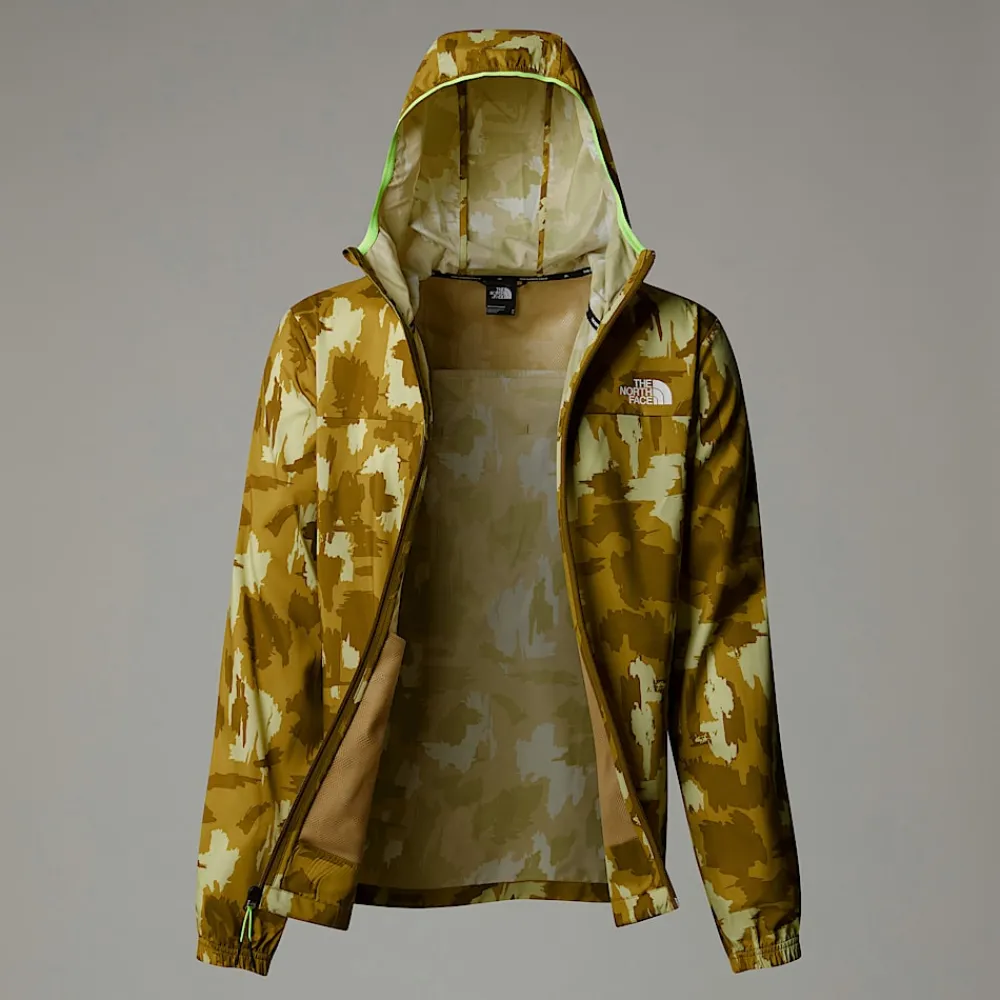 Hombre The North Face Cortavientos<Chaqueta Cortavientos Estampada Con Capucha Para Hombre