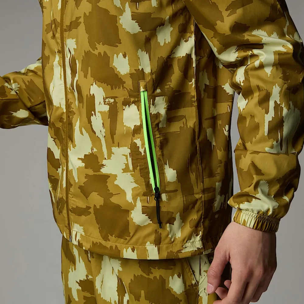 Hombre The North Face Cortavientos<Chaqueta Cortavientos Estampada Con Capucha Para Hombre