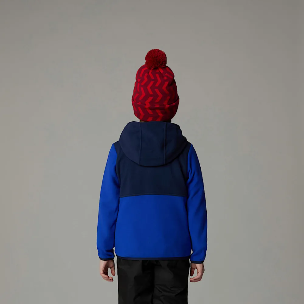 Niños The North Face Niños Pequeños (2-7 Años)<Chaqueta Polar Con Capucha Y Cremallera Integral Glacier Para Niños