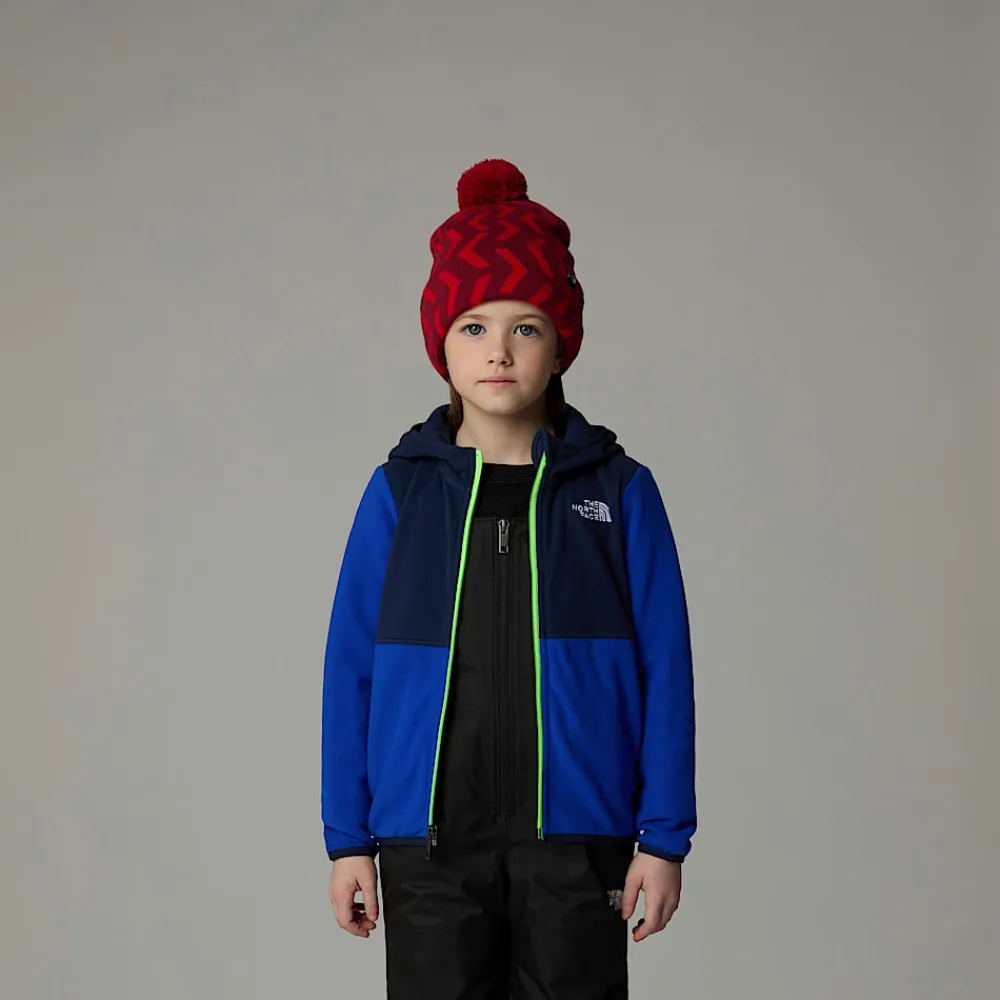 Niños The North Face Niños Pequeños (2-7 Años)<Chaqueta Polar Con Capucha Y Cremallera Integral Glacier Para Niños