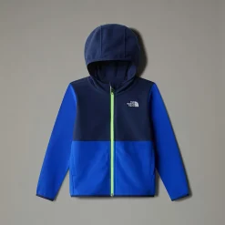Niños The North Face Niños Pequeños (2-7 Años)<Chaqueta Polar Con Capucha Y Cremallera Integral Glacier Para Niños