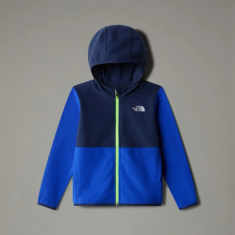 Niños The North Face Niños Pequeños (2-7 Años)<Chaqueta Polar Con Capucha Y Cremallera Integral Glacier Para Niños