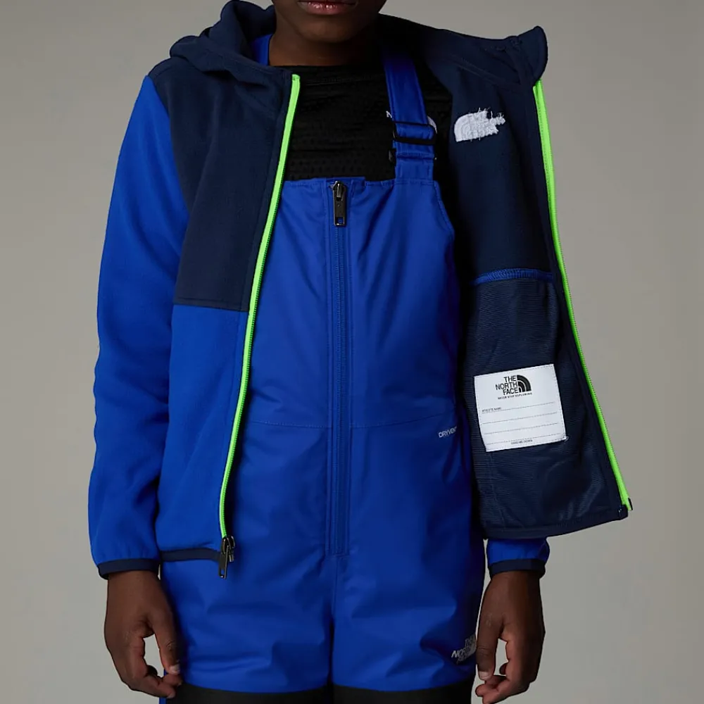 Niños The North Face Niños Pequeños (2-7 Años)<Chaqueta Polar Con Capucha Y Cremallera Integral Glacier Para Niños