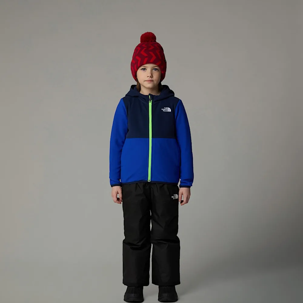 Niños The North Face Niños Pequeños (2-7 Años)<Chaqueta Polar Con Capucha Y Cremallera Integral Glacier Para Niños