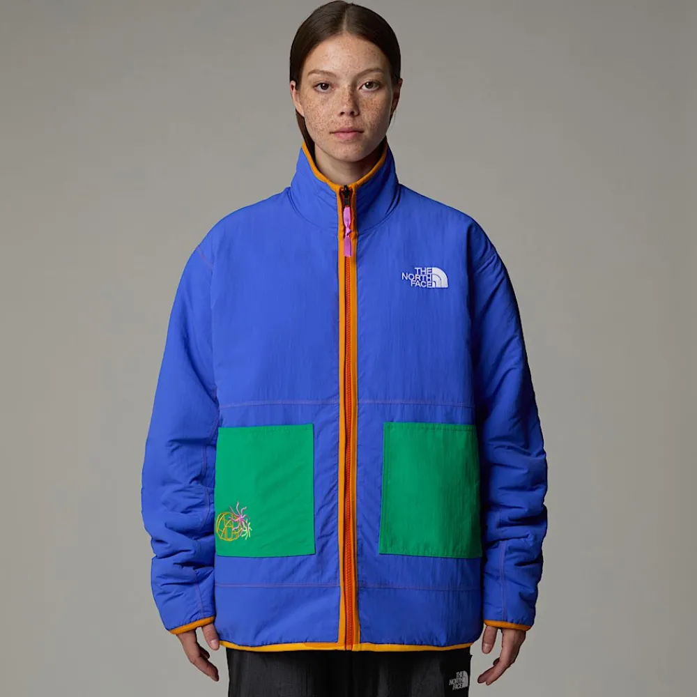 Mujer/Hombre The North Face Forros Polares|Forros Polares<Chaqueta Polar Reversible Estampada TNF X Yinka Ilori Unisex