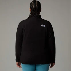 Mujer The North Face Forros Polares|Tops De Talla Grande<Forro Polar Con Cremallera De 1/4 Glacier 100 De Talla Grande Para Mujer