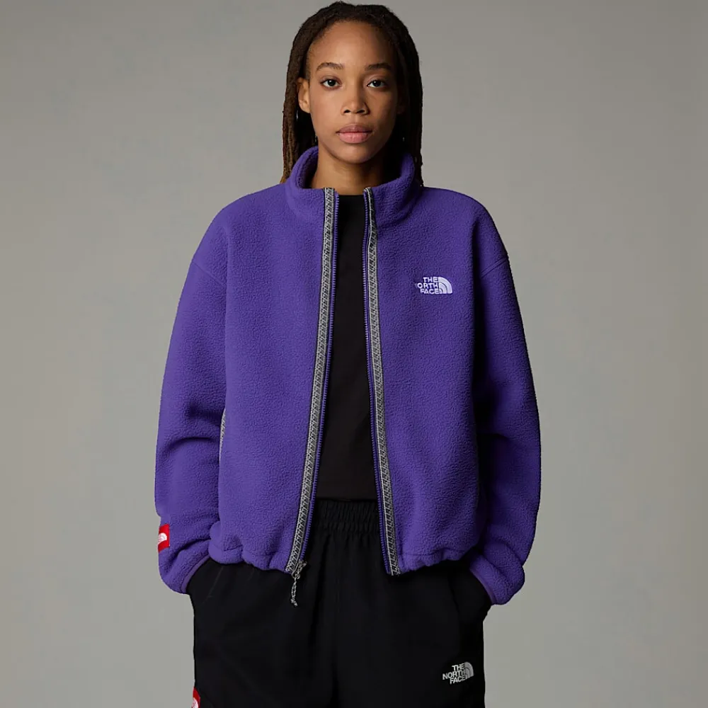 Mujer The North Face Forros Polares<Forro Polar Con Cremallera Integral TNF Fleeski Para Mujer