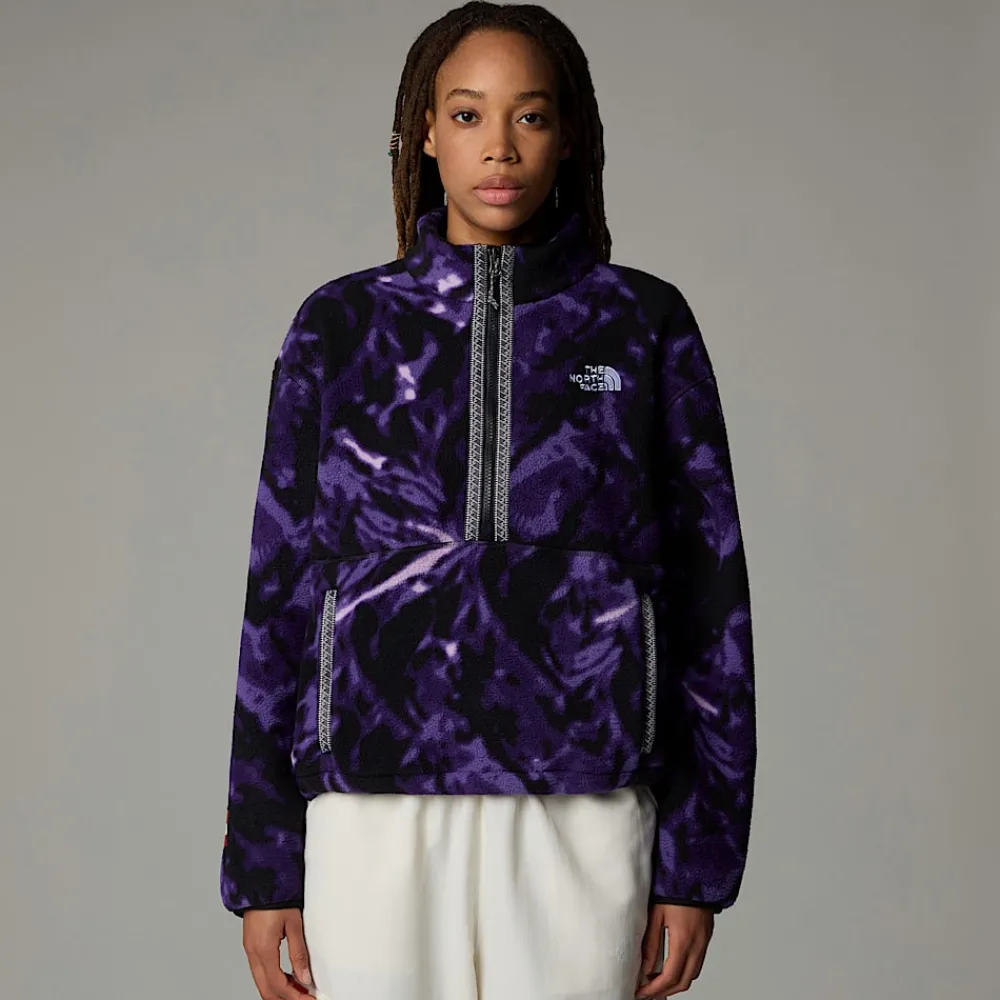 Mujer The North Face Forros Polares<Forro Polar Con Cremallera De 1/4 TNF Fleeski Para Mujer
