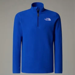 Niños The North Face Forros Polares & Sudaderas|Forros Polares & Sudaderas<Forro Polar Con Cremallera De 1/4 Glacier Para Jóvenes