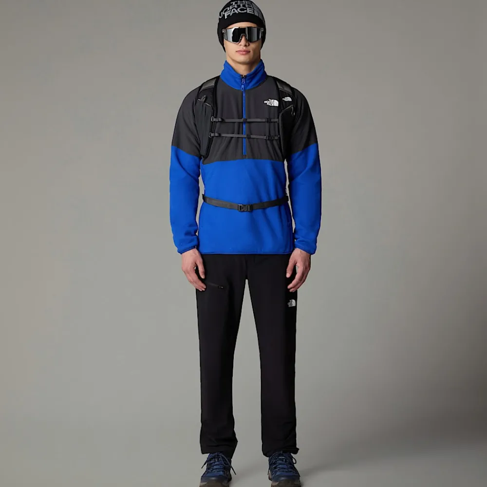 Hombre The North Face Forros Polares<Forro Polar De Peso Grueso Con Media Cremallera Glacier Para Hombre
