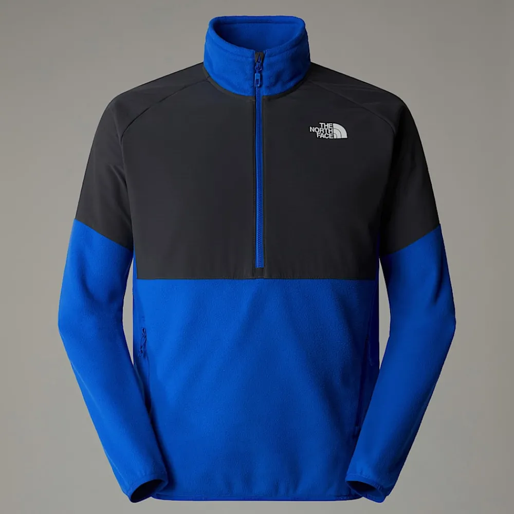 Hombre The North Face Forros Polares<Forro Polar De Peso Grueso Con Media Cremallera Glacier Para Hombre