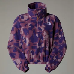 Mujer The North Face Forros Polares<Forro Polar Estampado Con Cremallera De 1/4 Para Mujer
