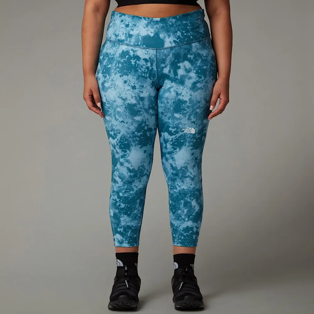 Mujer The North Face Leggings|Pantalones De Talla Grande<Mallas Estampadas De Talle Alto De 7/8 Flex De Talla Grande Para Mujer