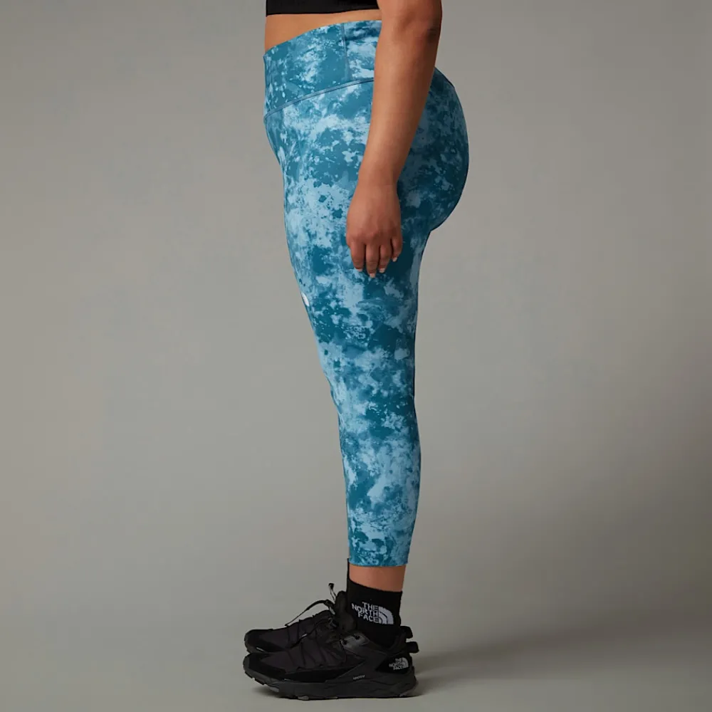 Mujer The North Face Leggings|Pantalones De Talla Grande<Mallas Estampadas De Talle Alto De 7/8 Flex De Talla Grande Para Mujer