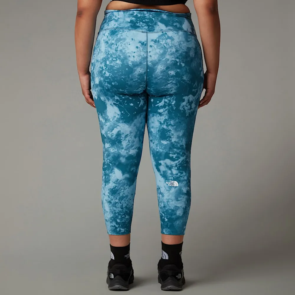 Mujer The North Face Leggings|Pantalones De Talla Grande<Mallas Estampadas De Talle Alto De 7/8 Flex De Talla Grande Para Mujer