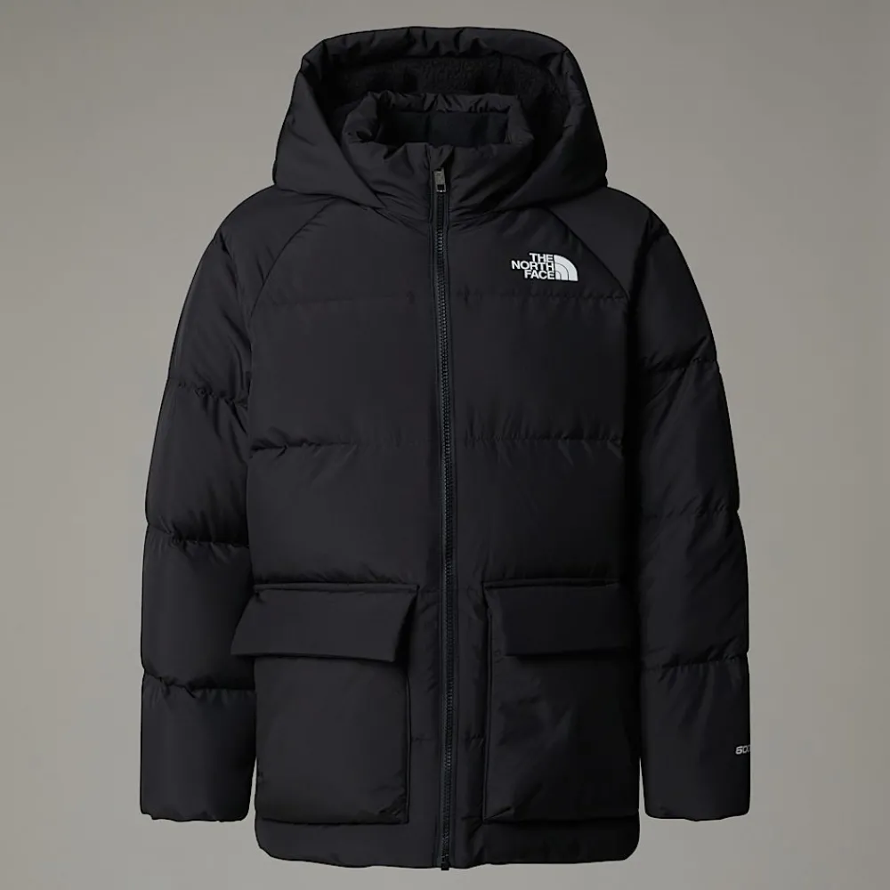 Niños The North Face Abrigos & Chaquetas|Abrigos & Chaquetas<Parka Corta De Plumón Con Forro Polar North Para Jóvenes