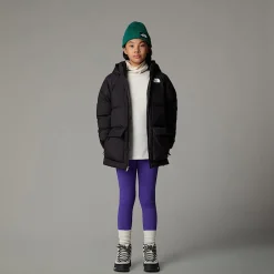 Niños The North Face Abrigos & Chaquetas|Abrigos & Chaquetas<Parka Corta De Plumón Con Forro Polar North Para Jóvenes