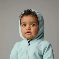 Niños The North Face Bebés (0-2 Años)<Sudadera Con Capucha Y Cremallera Integral Glacier Para Bebé