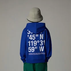 Niños The North Face Forros Polares & Sudaderas<Sudadera Holgada Con Capucha Y Estampado Gráfico Coordinates Para Niño