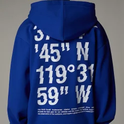 Niños The North Face Forros Polares & Sudaderas<Sudadera Holgada Con Capucha Y Estampado Gráfico Coordinates Para Niño
